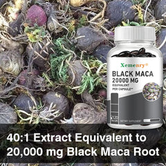 Black Maca Supplement - Promotes Power