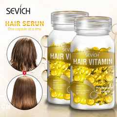 Keratin Complex Oil Hair Vitamin Capsule Set