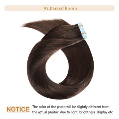 Straight Invisible Tape In Human Hair Extensions