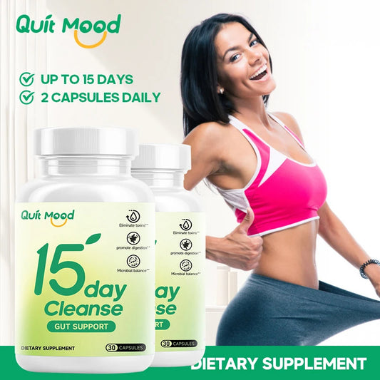 15 day cleanse gut detox 30 capsules