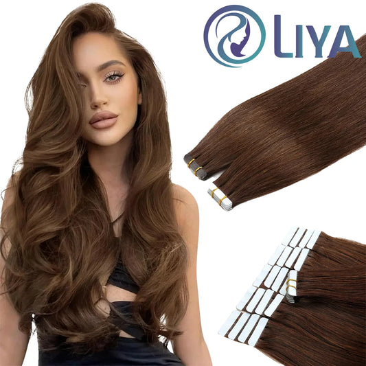 Straight Invisible Tape In Human Hair Extensions