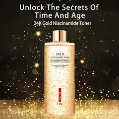 24K Gold Face Toner Shrinking Pores