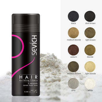 Sevich 3pcs/Lot Hair Fiber Powder+Hair